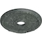 Ekena Millwork Antioch Medallion (Canopies up to 3 1/2"), 18"OD x 3 1/2"ID x 1 3/8"P, Athenian Green Crackle CM18SEAGC - alternate 3